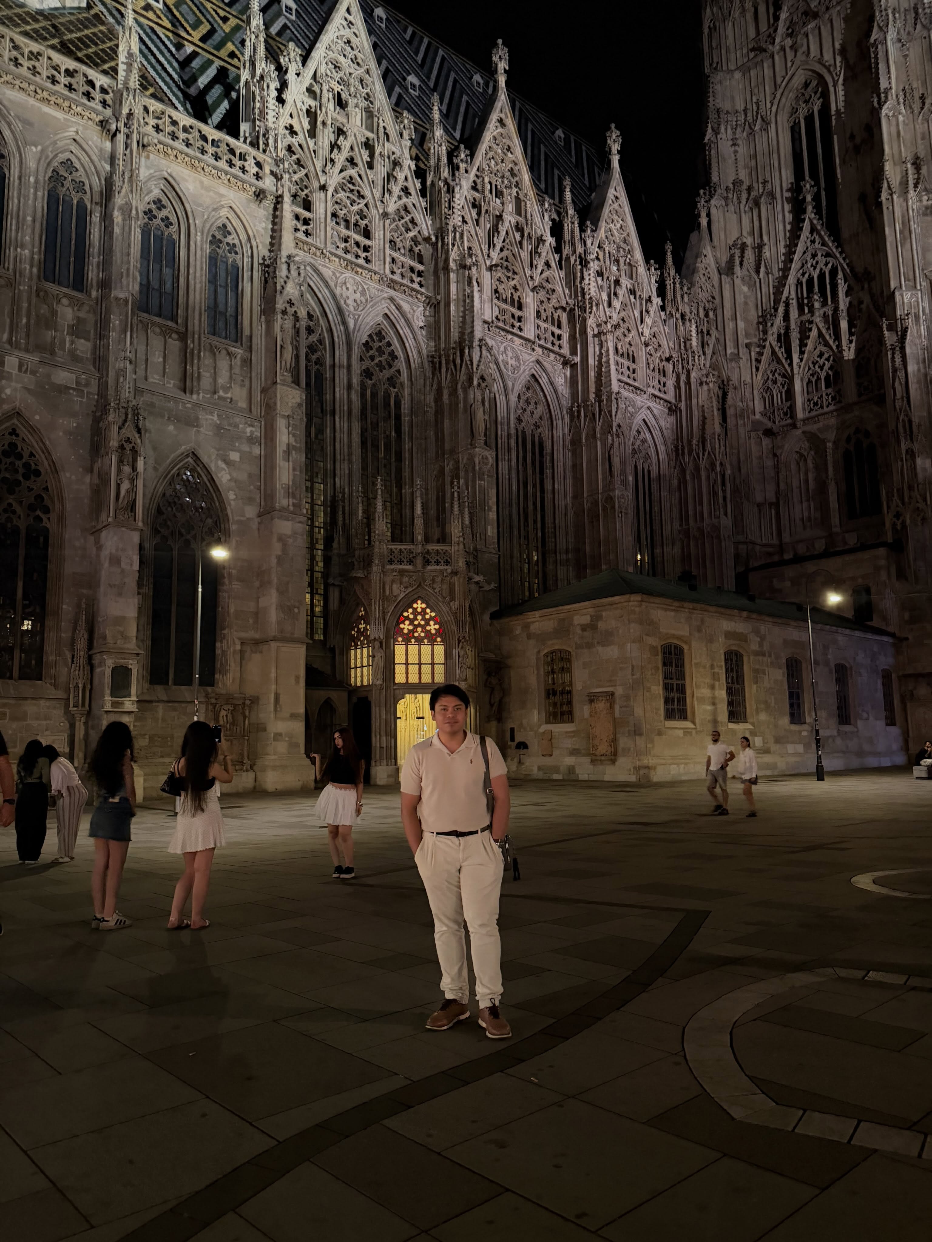 Stephansplatz at night, Vienna
